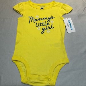 Carter's Yellow Baby One Piece - Mommy's Little Girl